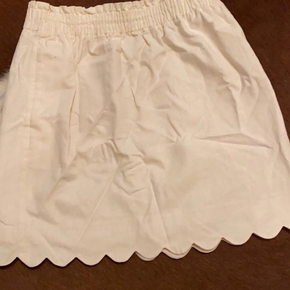 Like new Jcrew high waisted skirt - Cream colored